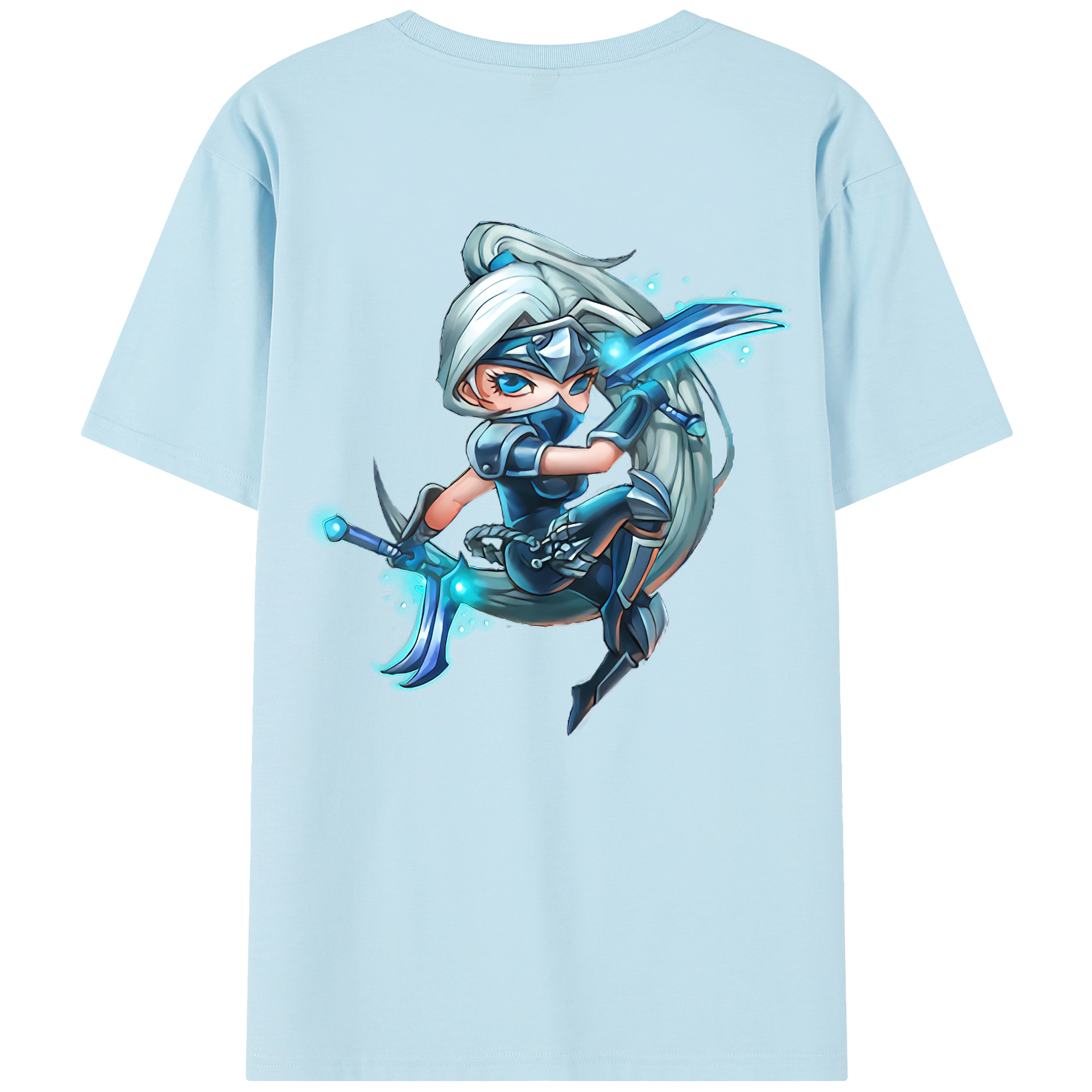 リーグ・オブ・レジェンド League of Legends LOL 綿100％半袖Tシャツ（背面プリント）